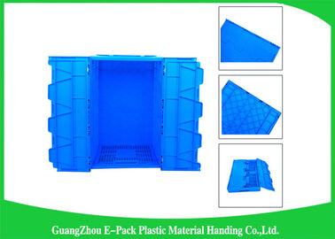 Mesh Collapsible Plastic Containers met Deksels In bijlage/Pakket die Plastic Kratten vouwen