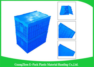 Mesh Collapsible Plastic Containers met Deksels In bijlage/Pakket die Plastic Kratten vouwen