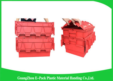 De grote Plastic Containers van de Volume Stapelbare Opslag met Deksels In bijlage 600*400*365mm