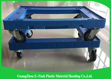 612 *412*145mm Aangepast Palletplastiek die de Wielen150kg Capaciteit bewegen van Dolly With Pu