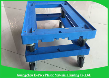 612 *412*145mm Aangepast Palletplastiek die de Wielen150kg Capaciteit bewegen van Dolly With Pu
