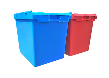 750*570*625MM Dekselcontainer Stapel In bijlage/Plastic Logistiek die Tote Box nestelen