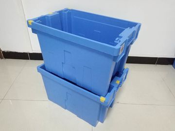 Het stapelen van Nestelend Stevig Plastic Tote Box Standard Size 600*400mm