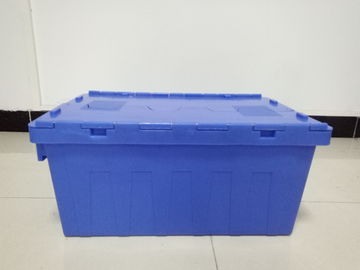Effect - het Nestcontainers van de Weerstands Maagdelijke pp Stapel/Plastic Kratten met Deksels