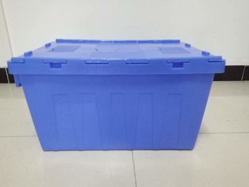Aangepaste Logo Printing Plastic Attached Lid-Containers/pp Tote Boxes
