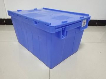 Aangepaste Logo Printing Plastic Attached Lid-Containers/pp Tote Boxes