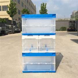 Deksels in bijlage Opvouwbaar Plastic Tote Boxes/Vouwbare Plastic Container