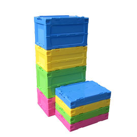 Logo Printing Non - Giftige Opvouwbare Plastic Containers Amerikaanse Standaardgrootte