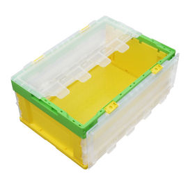 Logo Printing Non - Giftige Opvouwbare Plastic Containers Amerikaanse Standaardgrootte