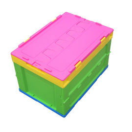 Logo Printing Non - Giftige Opvouwbare Plastic Containers Amerikaanse Standaardgrootte