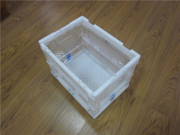 Maak Binnen Draagbare Opvouwbare Plastic Containers glad Behandelend Materiaal