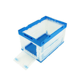 Breedtepartijen die Opvouwbare Plastic Containers openen Lichtgewicht