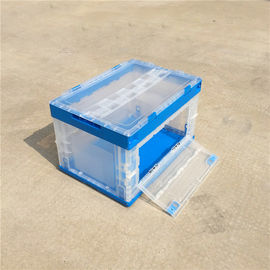 Lengtepartijen die Opvouwbare Plastic Containers Maagdelijke pp Materiële Gepaste kleur openen