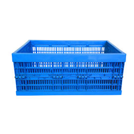 Plastic Opvouwbare Plastic Containers voor de Plantaardige Standaardgrootte van Fruitkratten
