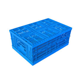Plastic Opvouwbare Plastic Containers voor de Plantaardige Standaardgrootte van Fruitkratten