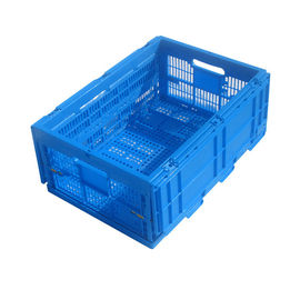Het lichtgewicht Vouwbare het Voedsel van het Plastic Container600*400 Mm Maagdelijke Polypropyleen Laden