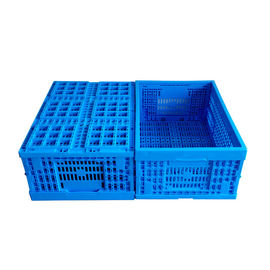 De verse Plastic Opvouwbare Kratten 600*400*240 mm Mesh Structure van de Voedsellading