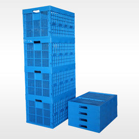 De grote 800 Plastic Opvouwbare Kratten van mm met 4sets-Gietmachinesoptie
