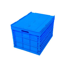 Deksels Groter Volume in bijlage Plastic Opvouwbaar Tote Boxes Stronger en Duurzaamheid