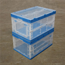 Opvouwbare Vouwbare Plastic Doos, het Plastic Opslagcontainers Gemakkelijke Nemen