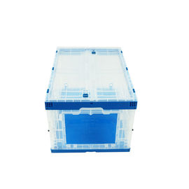 Gevouwen Plastic Opvouwbare de Keten van de Containerslevering Aangepaste Dozenkleur