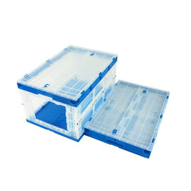 Gevouwen Plastic Opvouwbare de Keten van de Containerslevering Aangepaste Dozenkleur