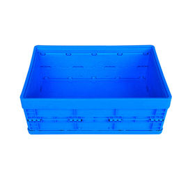 Stabiele Blauwe Opvouwbare Plastic Containers/Plastic Kratten vouwen die