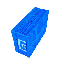 Stabiele Blauwe Opvouwbare Plastic Containers/Plastic Kratten vouwen die