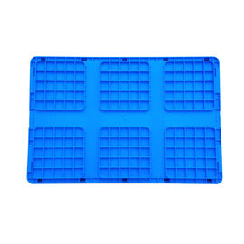 Stabiele Blauwe Opvouwbare Plastic Containers/Plastic Kratten vouwen die