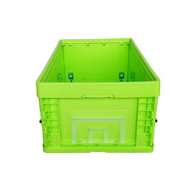 Standaardgrootte Groene Opvouwbare Plastic Containers/Vouwbare Plastic Doos