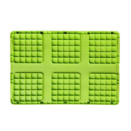 Standaardgrootte Groene Opvouwbare Plastic Containers/Vouwbare Plastic Doos