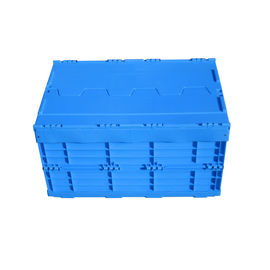 600*400*330 het Draagbare Plastiek die van mm Opslagkratten voor Inzameling vouwen