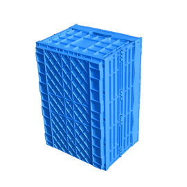 600*400*330 het Draagbare Plastiek die van mm Opslagkratten voor Inzameling vouwen