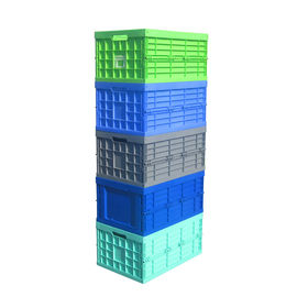 30kgs ladingscapaciteit Maagdelijke pp Opvouwbare het Stapelen Containers600*400 mm Reeks