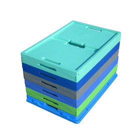30kgs ladingscapaciteit Maagdelijke pp Opvouwbare het Stapelen Containers600*400 mm Reeks