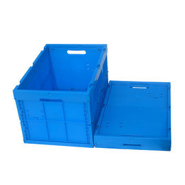 Logo Printing Collapsible Plastic Containers/het Vouwen van Opslagkratten