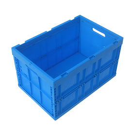 Logo Printing Collapsible Plastic Containers/het Vouwen van Opslagkratten