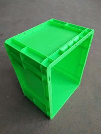 Eco Vriendschappelijke Euro die Aangepaste Containers400*300 mm Maagdelijke Plastic Kleur stapelen