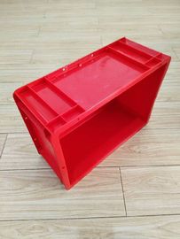 De maagdelijke Plastic Rode Euro het Stapelen Optie van het Systeemdeksels van de Containers400*300 mm Transportband Sorterende