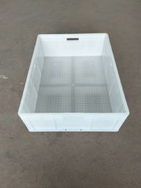Het maagdelijke Polyethyleen Anti Versterken - blokkeer Bodemeuro Stapelend Containers die Capaciteit 20kg laden