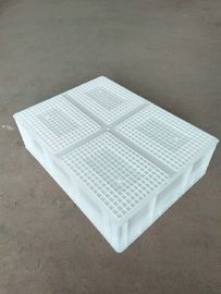Het maagdelijke Polyethyleen Anti Versterken - blokkeer Bodemeuro Stapelend Containers die Capaciteit 20kg laden