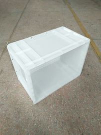 15kg van het Polyethyleen Euro Containers 400*300 mm van de ladingscapaciteit Maagdelijke de Transportband Lichte Opslag