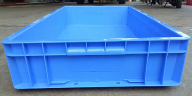 Duurzame Maagdelijke pp of PE de Materiële Euro die Containerskleur stapelen pasten 800*400*120mm aan