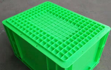 Eco Vriendschappelijke Euro die Aangepaste Containers400*300 mm Maagdelijke Plastic Kleur stapelen