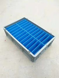 800*600*120 mm Maagdelijk pp of PE Plastiek die Containers/Euro stapelen die Dozen stapelen