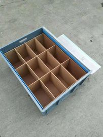 Euro die van het Automobielindustrie de Bulkvolume Aangepaste Containers1000*400*290 mm Maagdelijke Plastic Kleur stapelen