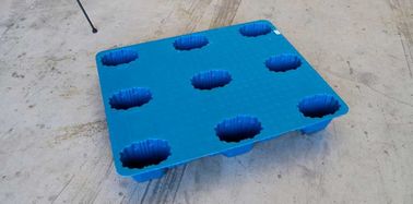 9 voeten effect-Weerstand die de Slag van 1100*900 mm het Vormen Plastic Pallets nestelen