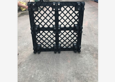 Lichte Plicht 9 Agenten1100*1100 Mm Één Manier die Plastic Pallets verpakken
