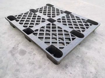 HDPE Versterkte Zwarte Plastic Pallets van 1200*1000 Mm