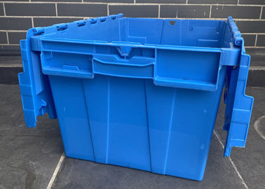 Op zwaar werk berekend 30kg-Vervoer die Nestelend Tote Boxes stapelen